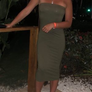 Maxi tube dress